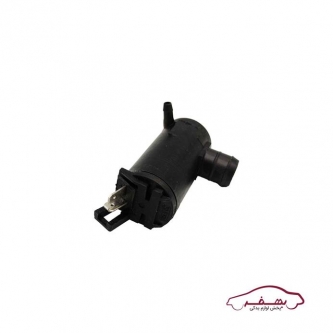 موتور پمپ شيشه شوي بدون سيم با واشر سمند پژو 405 - خط توليد(بهين كيفيت) بدون بسته بندي