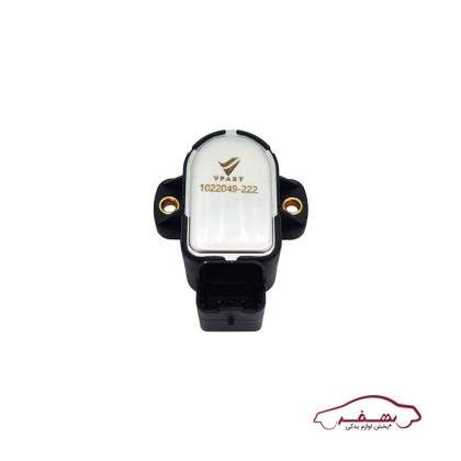 سنسور دريچه گاز (پتانسيومتر) پشت فلزي طرح بوش پژو 206 o وي پارت  - كد 1022049