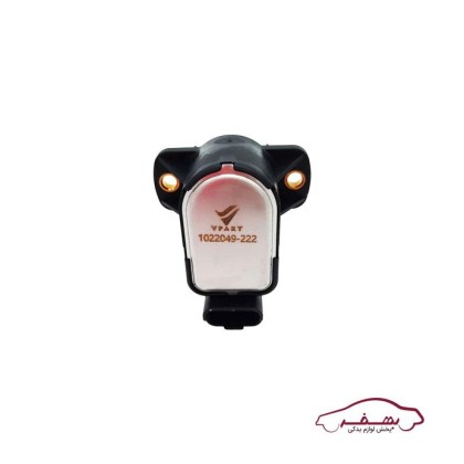 سنسور دريچه گاز (پتانسيومتر) پشت فلزي طرح بوش پژو 206 o وي پارت  - كد 1022049